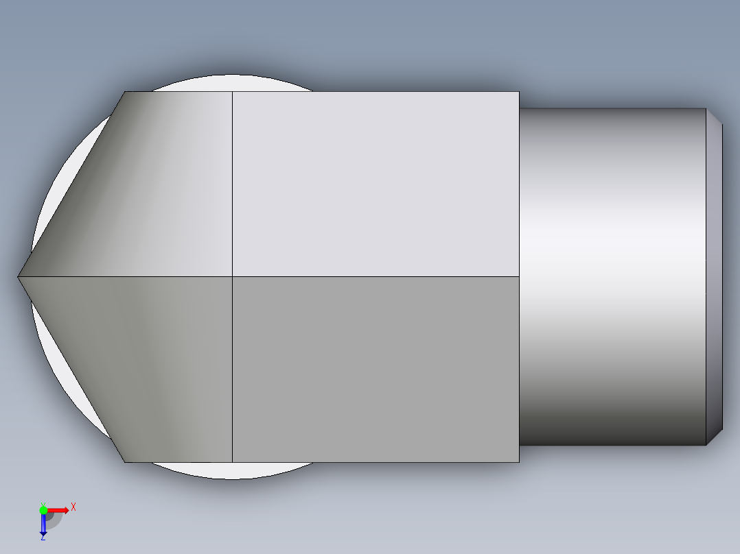 卡套式工业通用硬管接头EO_Adjustable_Locknut_elbow_WEE12SROMDCF俯视图