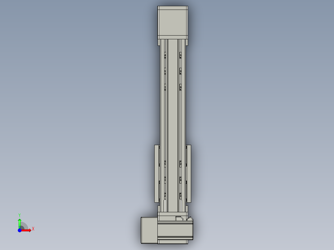 欧规系列-GB8-L96-S300-BLD-P40-MS3前视图