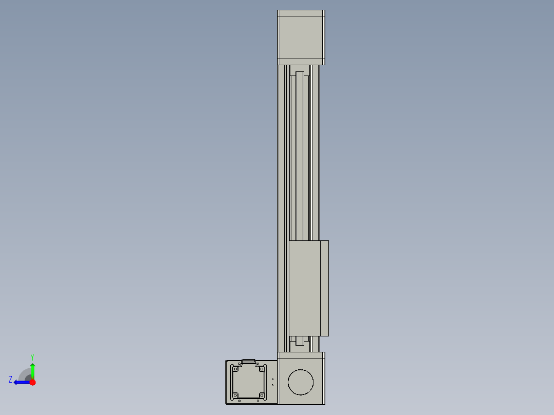 欧规系列-GB8-L96-S300-BLD-P40-MS3右视图