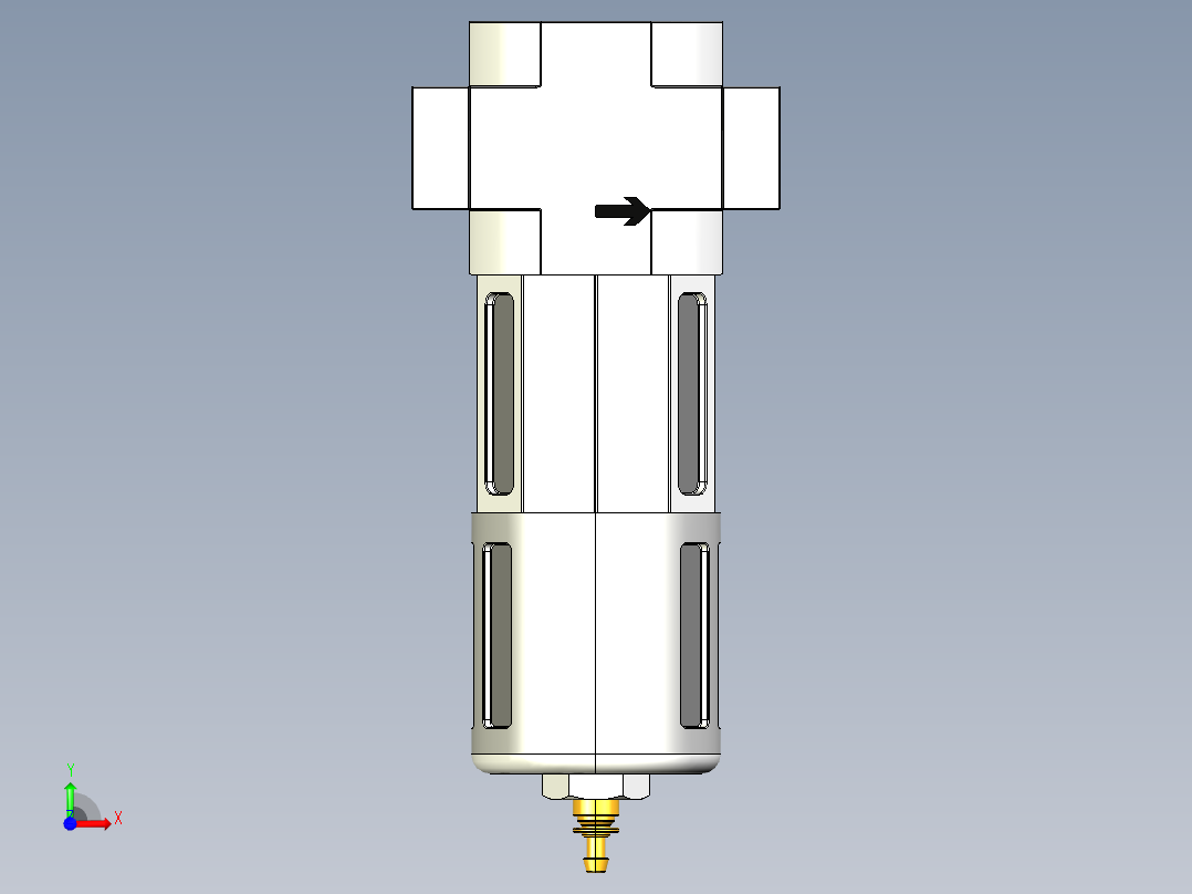 油水分离器AF BF LF系列13款前视图