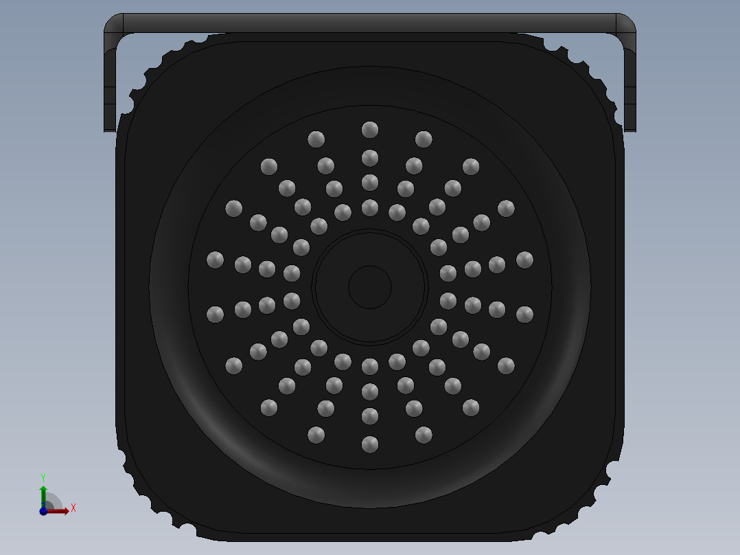 安全摄像头前视图