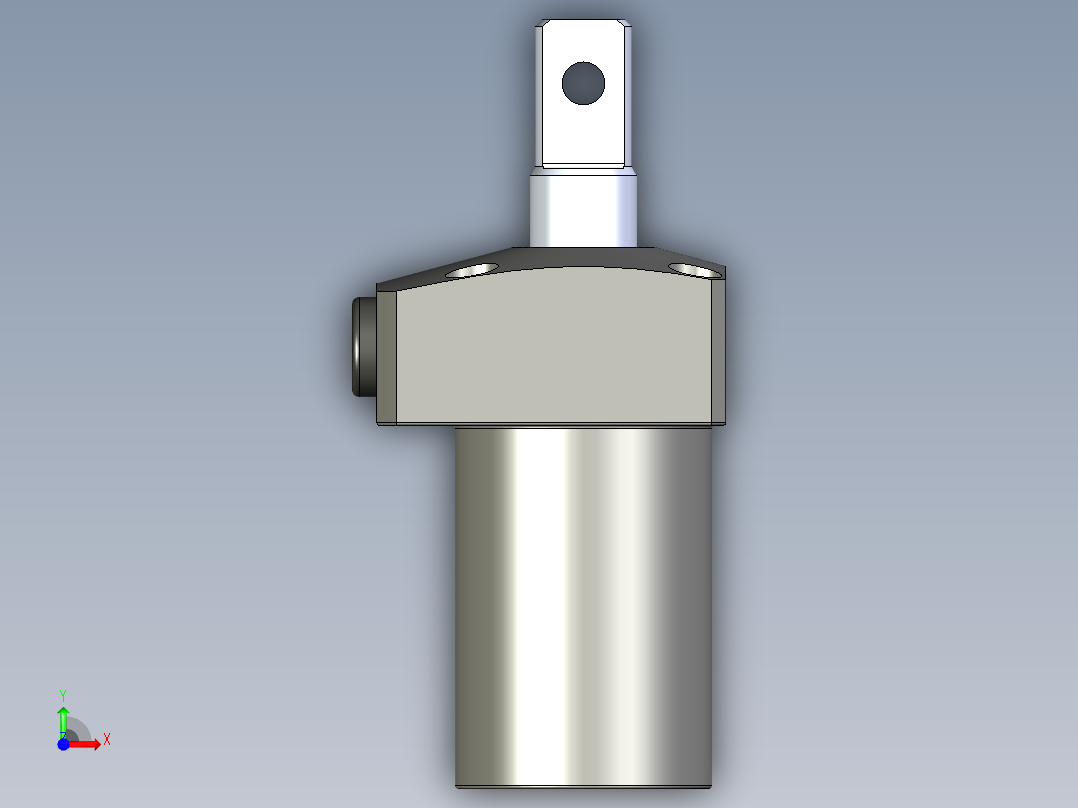 KOSMEKLHS0360-Cx-P多系列多零件图纸模型前视图