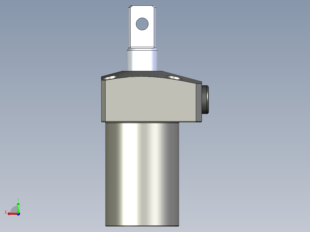 KOSMEKLHS0360-Cx-P多系列多零件图纸模型后视图