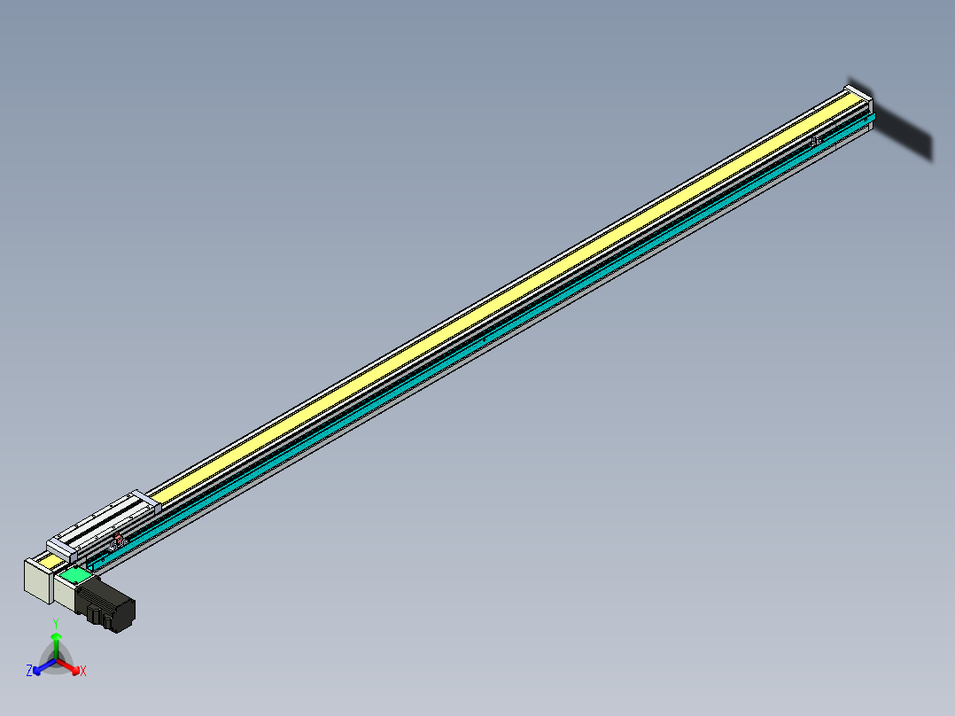 欧规系列-LB6-L130-C-S1800-BL-P40-D3正等轴测图