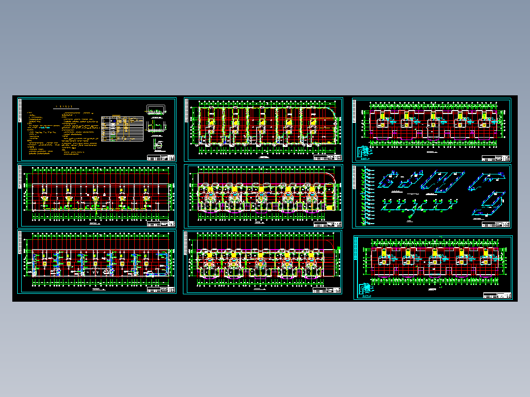 高层采暖及防排烟设计图