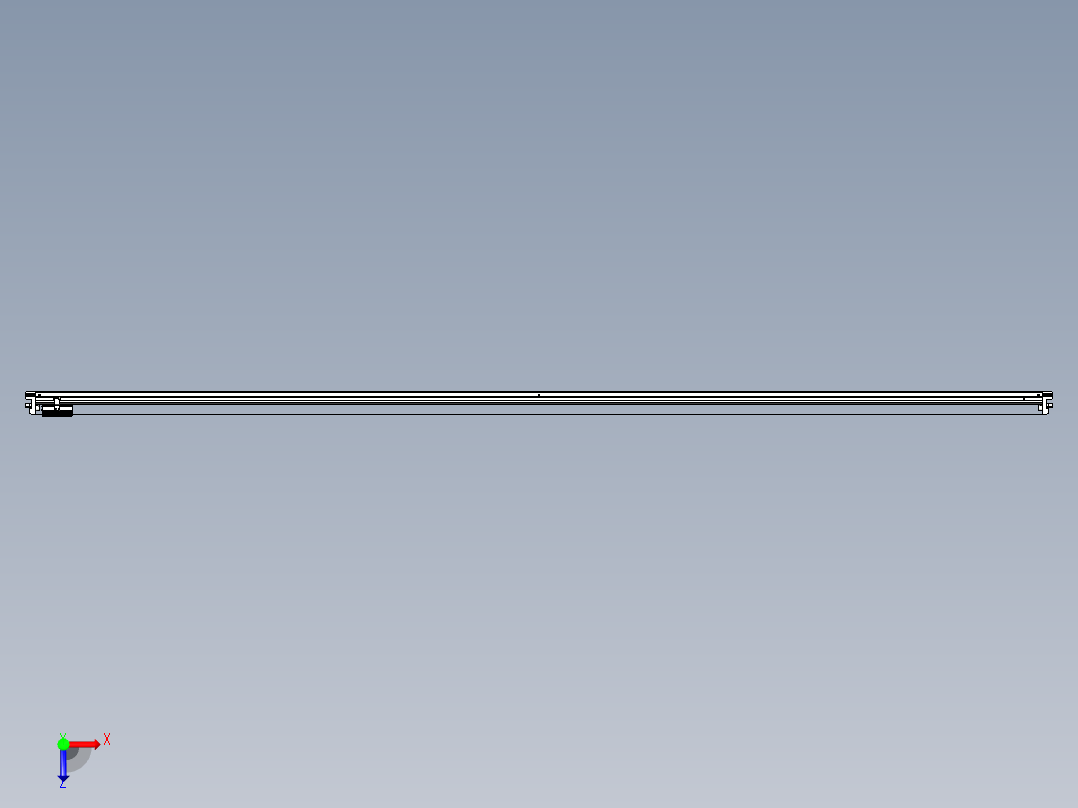威洛博VL系列3d模型模组VL17E1Y-S3500俯视图
