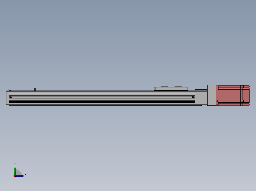 精密模组MY60-T10-400L-BC-P20B-C4-C左视图