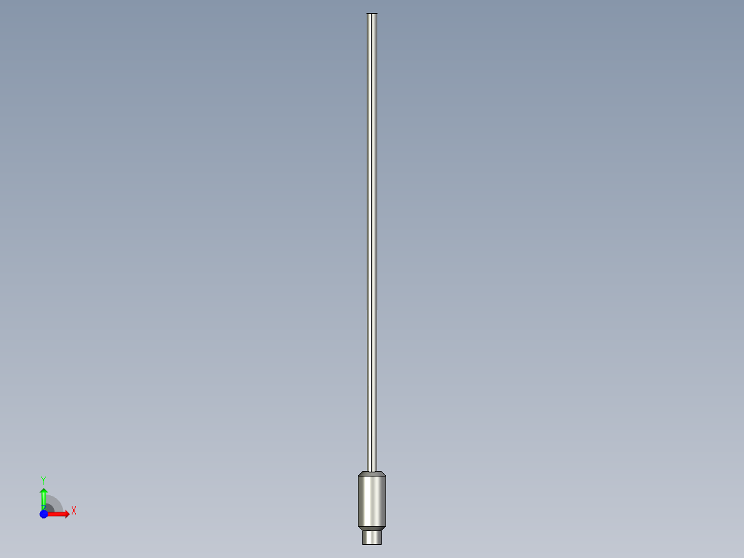 基恩士FU-67V_core_kc图纸模型前视图