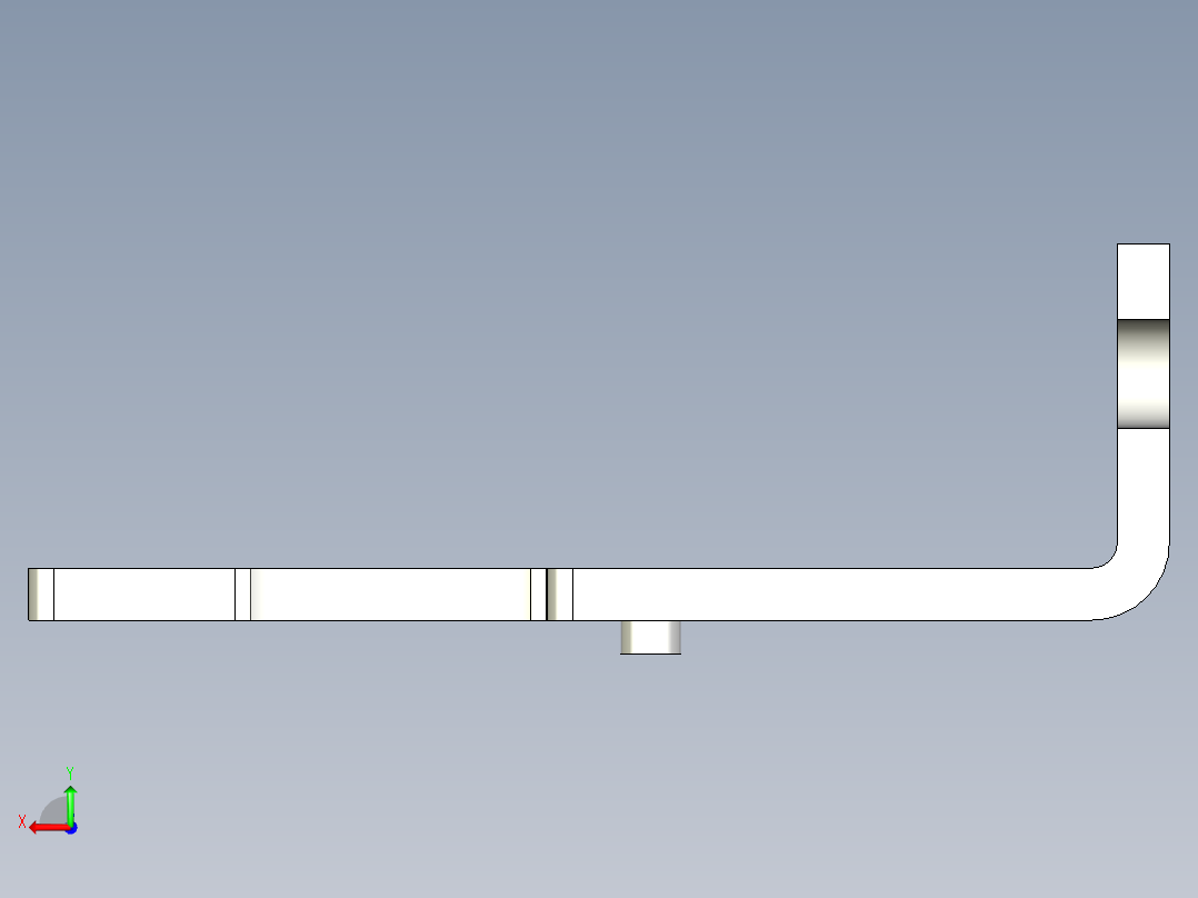 压力传感器EB-P06后视图