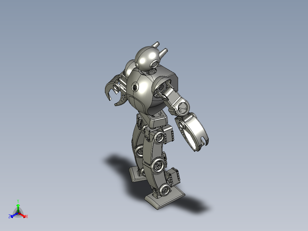 剪刀手<span style='color: red'>机器人</span>（结构复杂）