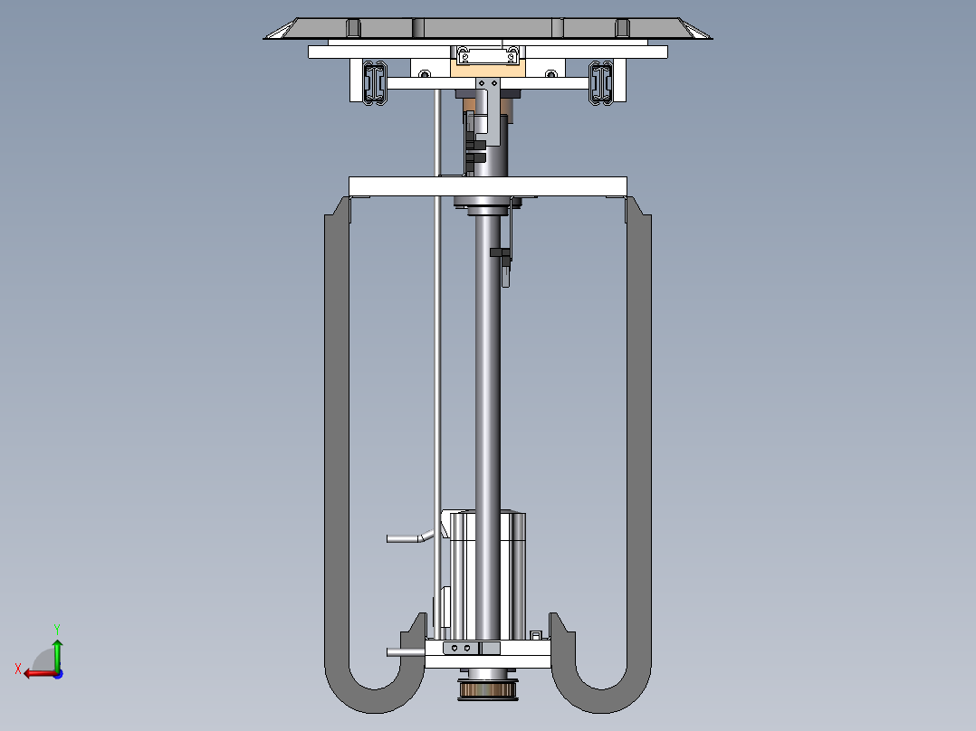 Tray盘上下料设备后视图