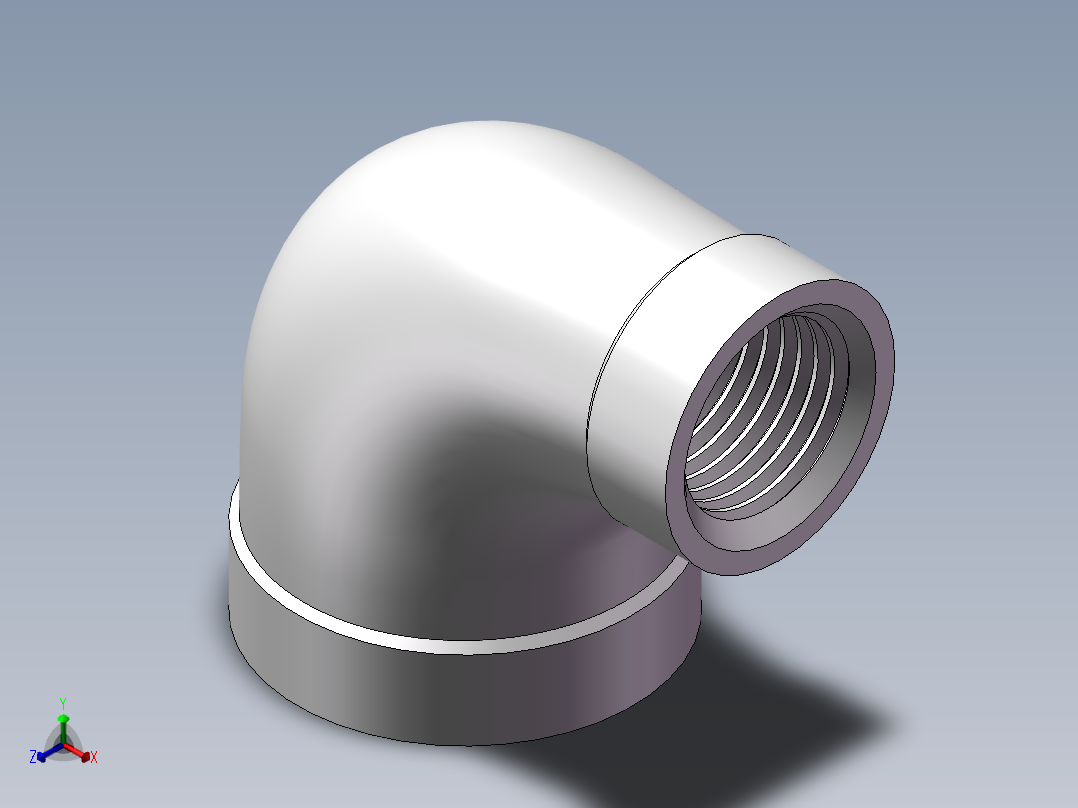 弯头-异径内丝 DN15-DN8