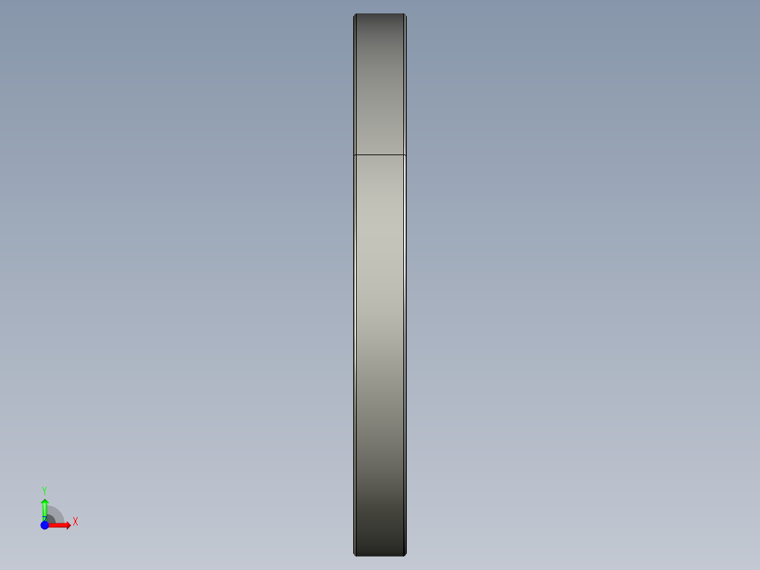 深沟球轴承61892前视图