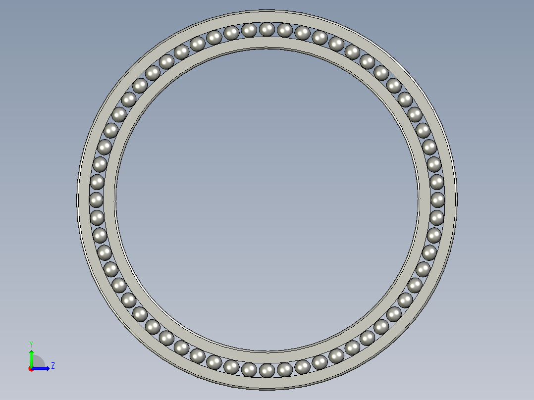 深沟球轴承61892左视图