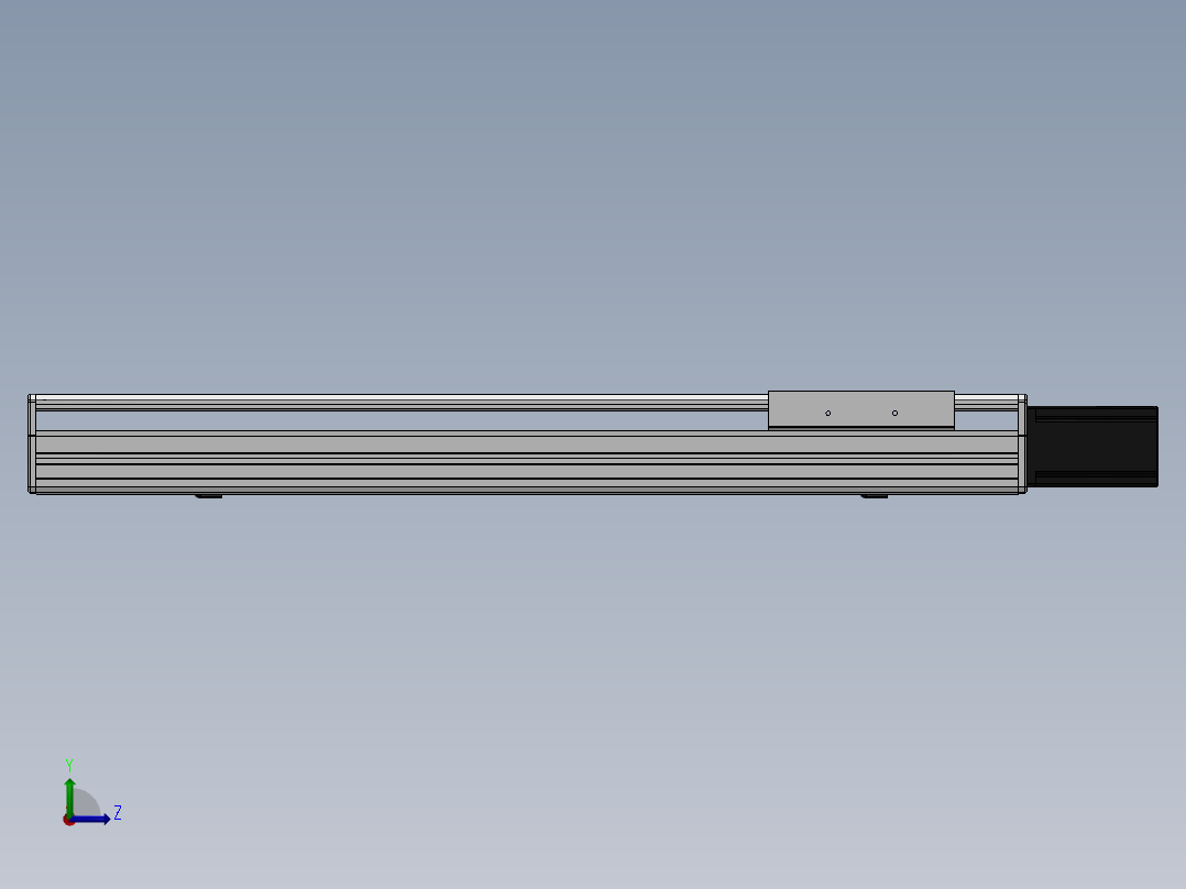 精密模组MY140-T10-500L-BC-P40B-C4-C左视图