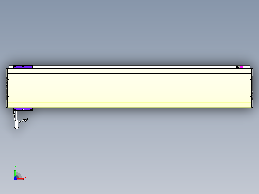 威洛博VL系列3d模型模组VL22H1Y-S1200前视图