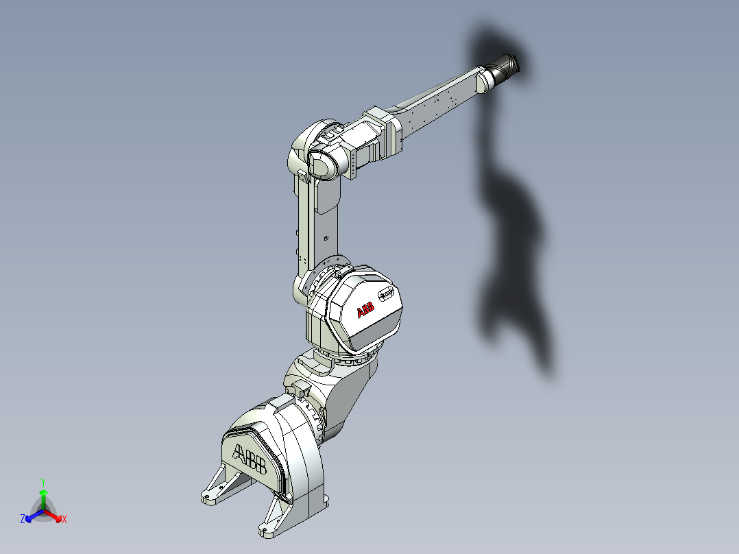ABB全系列机器人3-3D模型 (144)正等轴测图