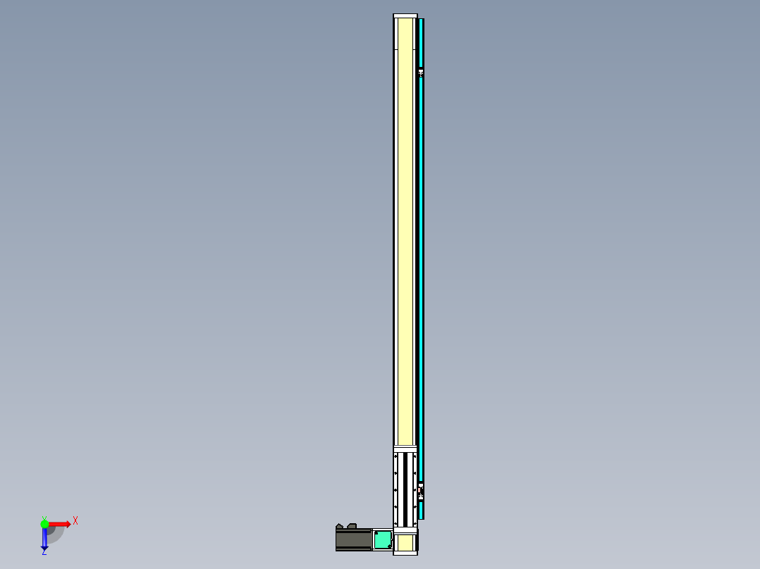 欧规系列-LB6-L130-C-S1100-BR-P40-D3俯视图