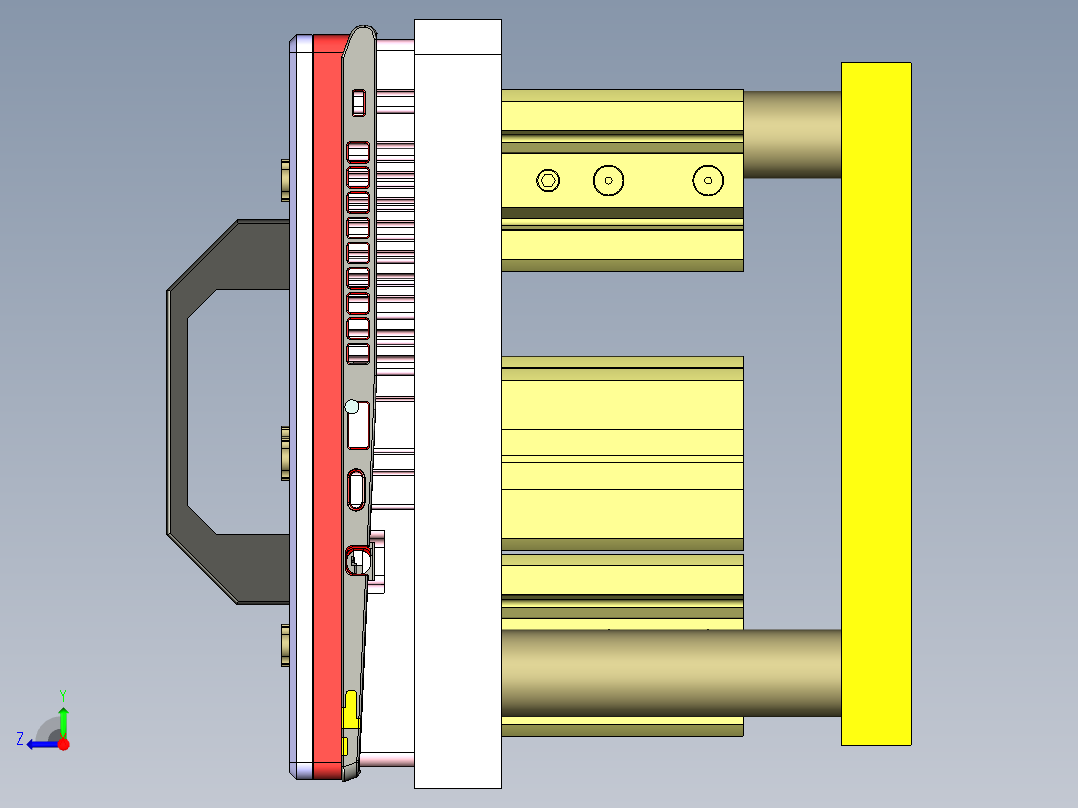 CS19-WWAB-C-CNC7笔记本CNC工装夹具三维模型-181011右视图