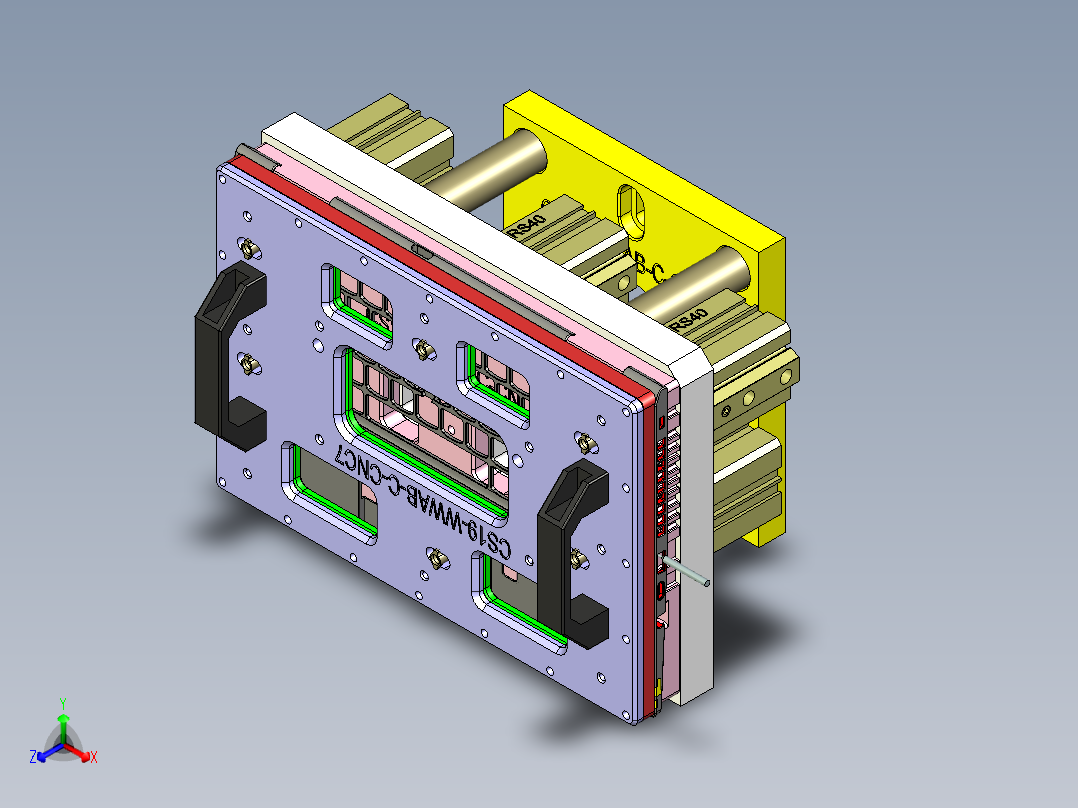 CS19-WWAB-C-CNC7笔记本CNC工装夹具三维模型-181011正等轴测图