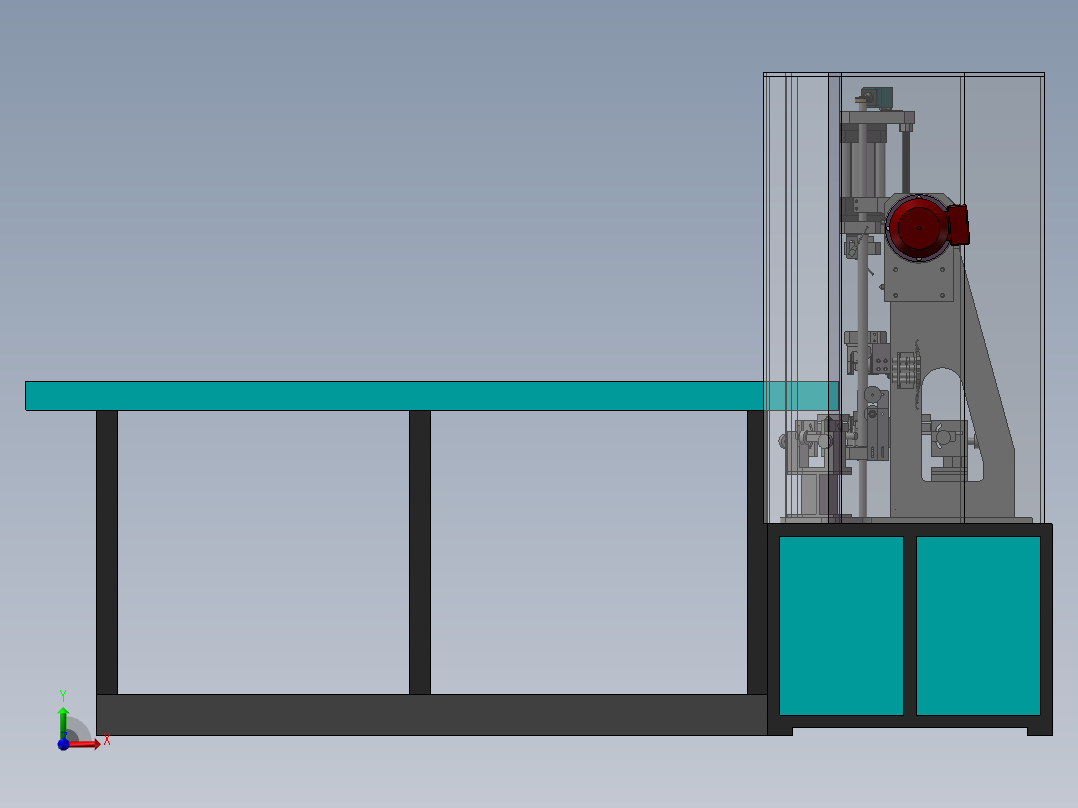 立式超声波焊接设备sw17前视图