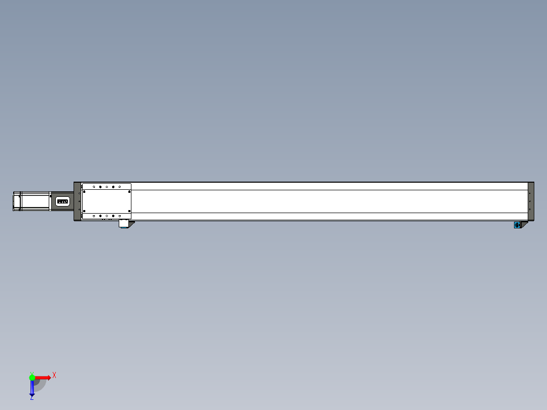 模组FSL120 E1200 10C7-BC-T40俯视图