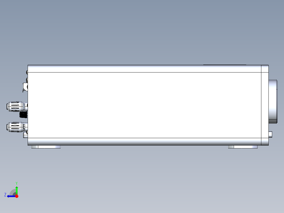 功率放大器7右视图