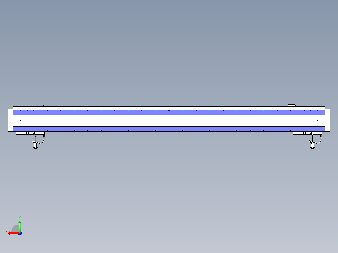 威洛博VL系列直线电机模组-2VL17E3-S1800后视图
