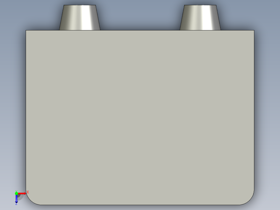 基恩士CV-R11amp_kc图纸模型俯视图