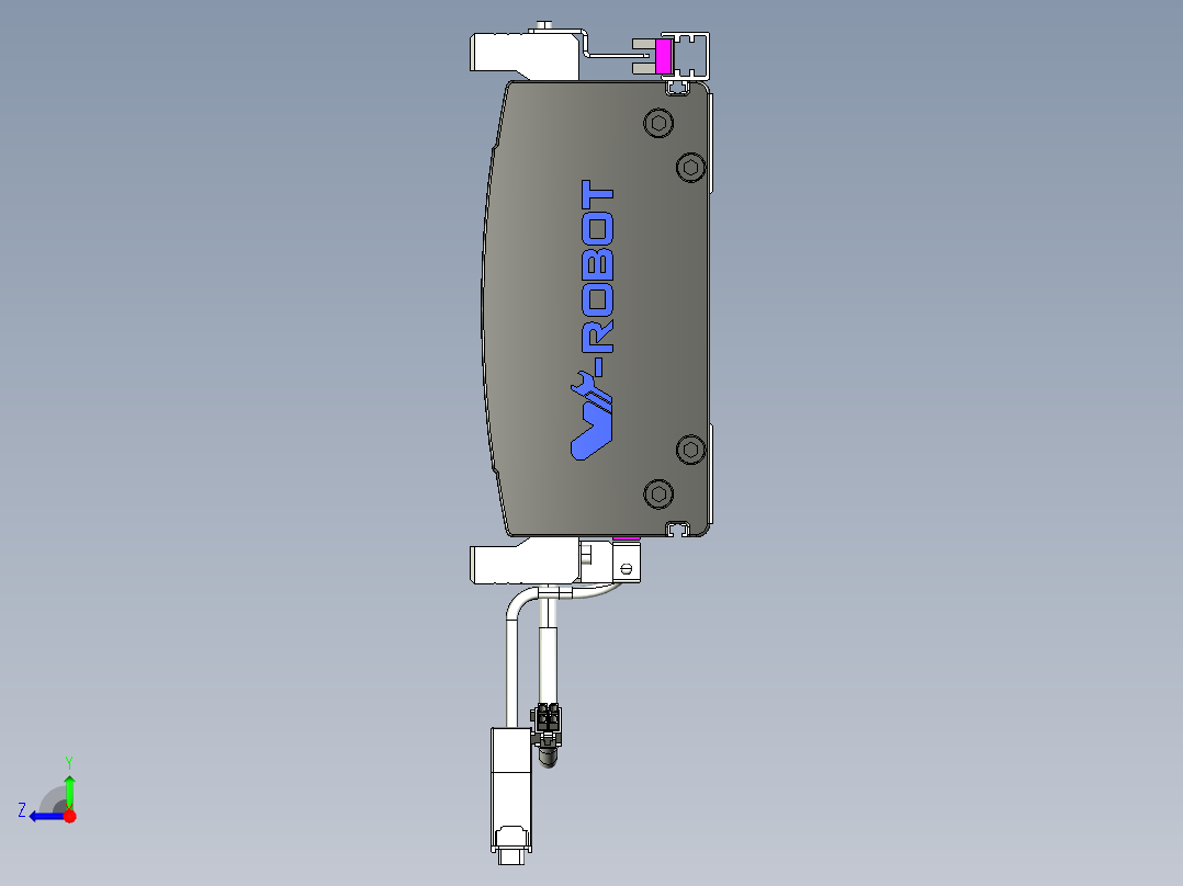威洛博VL系列3d模型模组VL17E1Y-S1000右视图