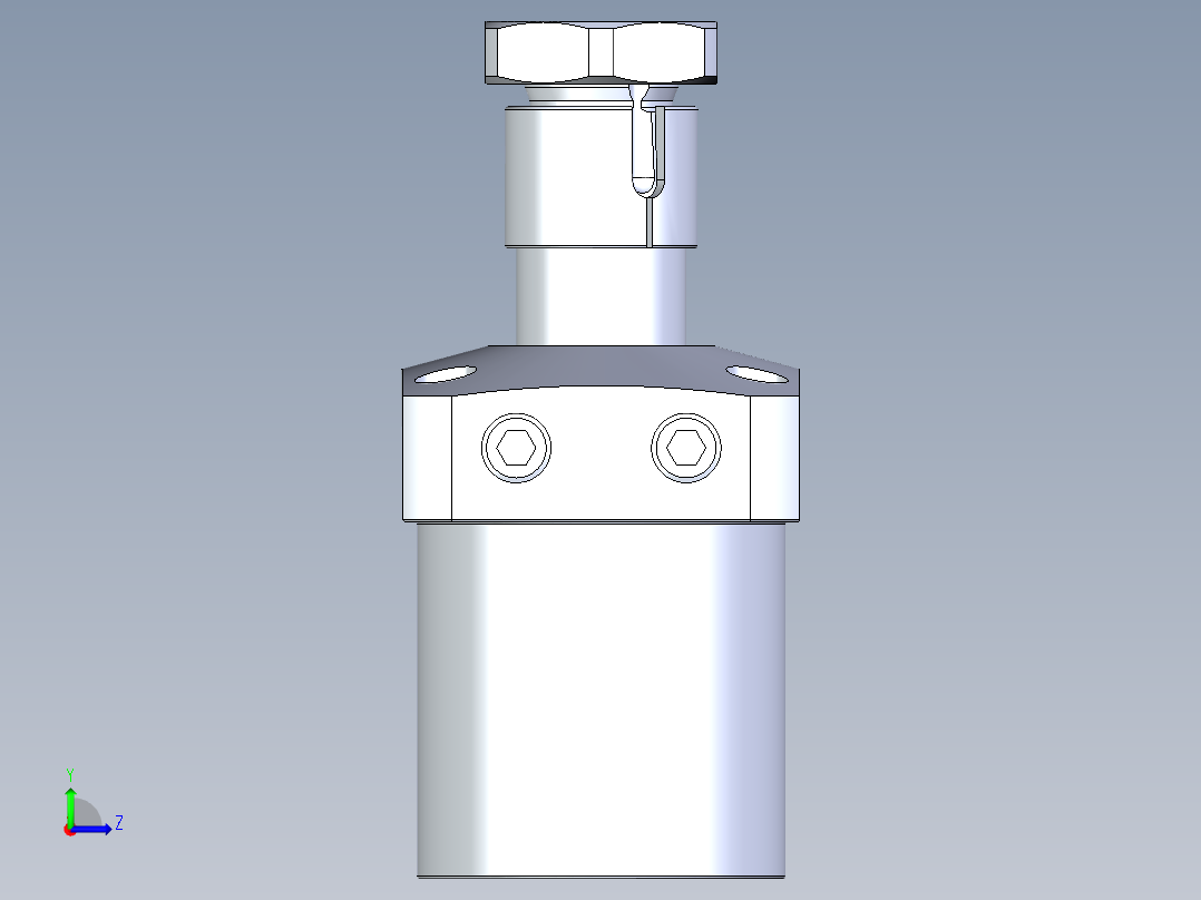 KOSMEKLHA0650-GR-Y30多系列多零件图纸模型左视图