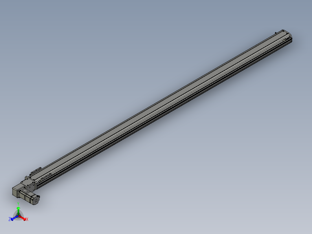 模组FTB10-L-2200正等轴测图