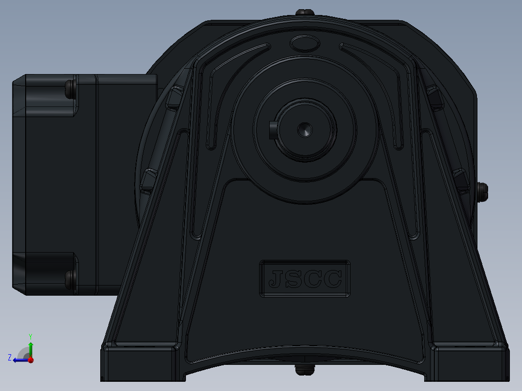 精研电机精研卧式 s250h01-L右视图