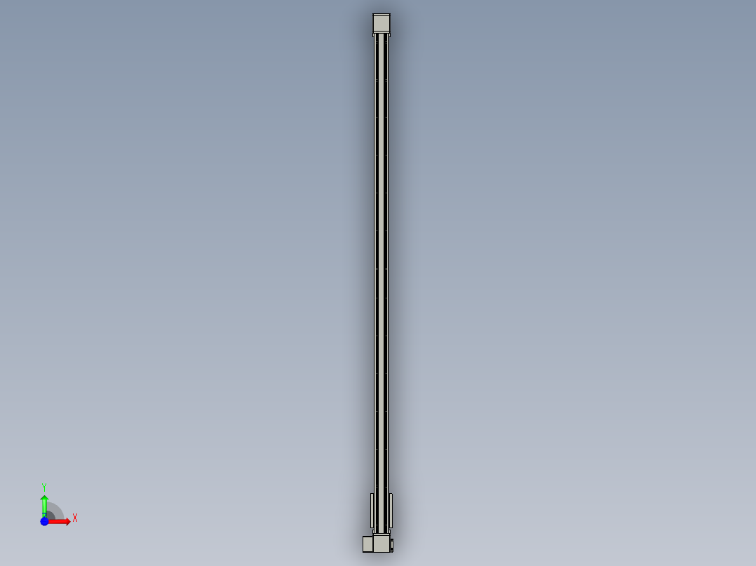 欧规系列-GB8-L96-S2400-BLU-P40-MS3前视图