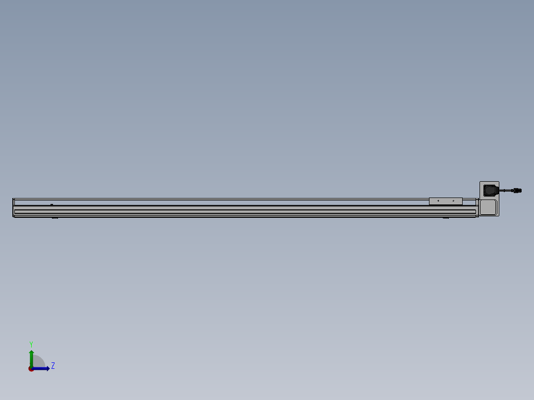 精密模组MT100-L78-1300-RU-M10-C4左视图