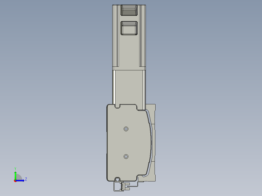 威洛博双电机滑台-VBF14S2-L100-S600-BLR-P40-C6左视图