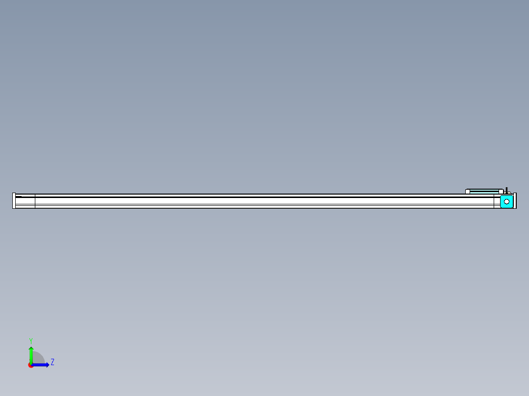 欧规系列-LB6A-L130-S1900-BL-ZP40-C3左视图