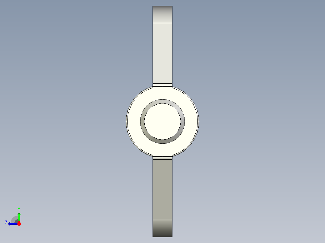 带耳螺钉-DIN_316_Wing_screws_10x1.5x35-30.5-16.5_51_4.4_25_10.stp右视图
