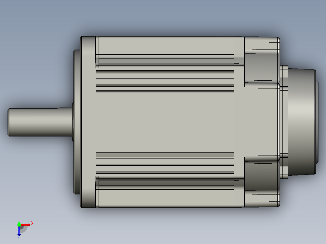 电机MS6G-130CN15BZ2-21P5俯视图
