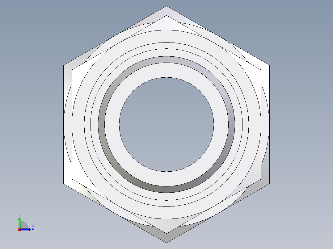 卡套式工业通用硬管接头EO_Male_Stud_connector_GE35LR1ED71左视图