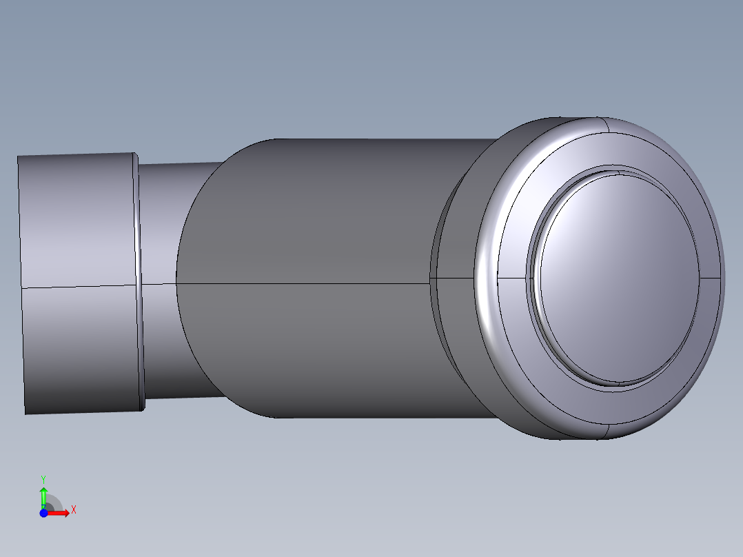 4VRFV 止回阀与BSP螺纹母端前视图
