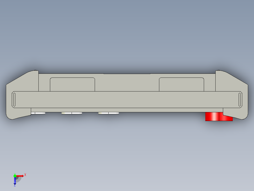 基恩士VT(3)-SW4_kc图纸模型俯视图