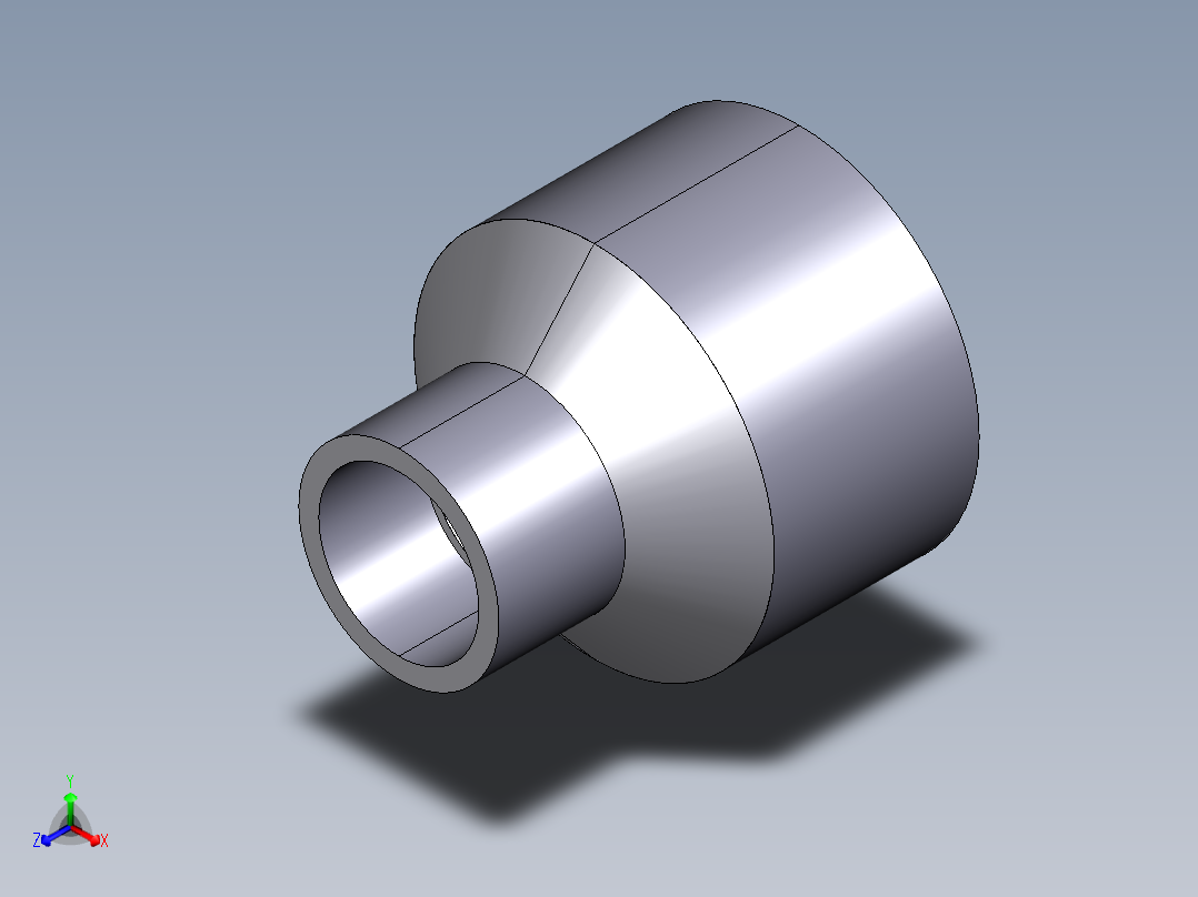 21RIV (C ) 减速机：溶剂焊接插口（D）或溶剂焊接插座（D2）、溶剂（D1、D3降低焊接插座）正等轴测图