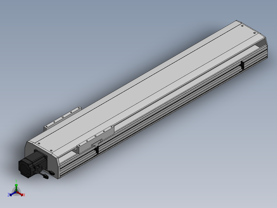 精密模组MY220-T10-950L-BC-P75B-C4-C正等轴测图