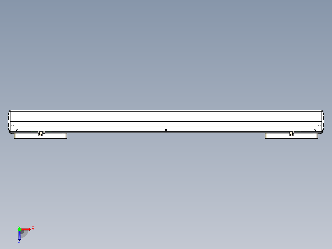 威洛博LC系列3d模型模组2LC22H2Y-S750俯视图