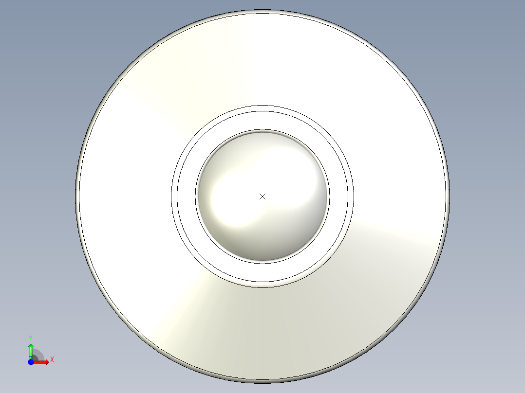 萬向滾珠06-3D多系列多零件图纸模型前视图