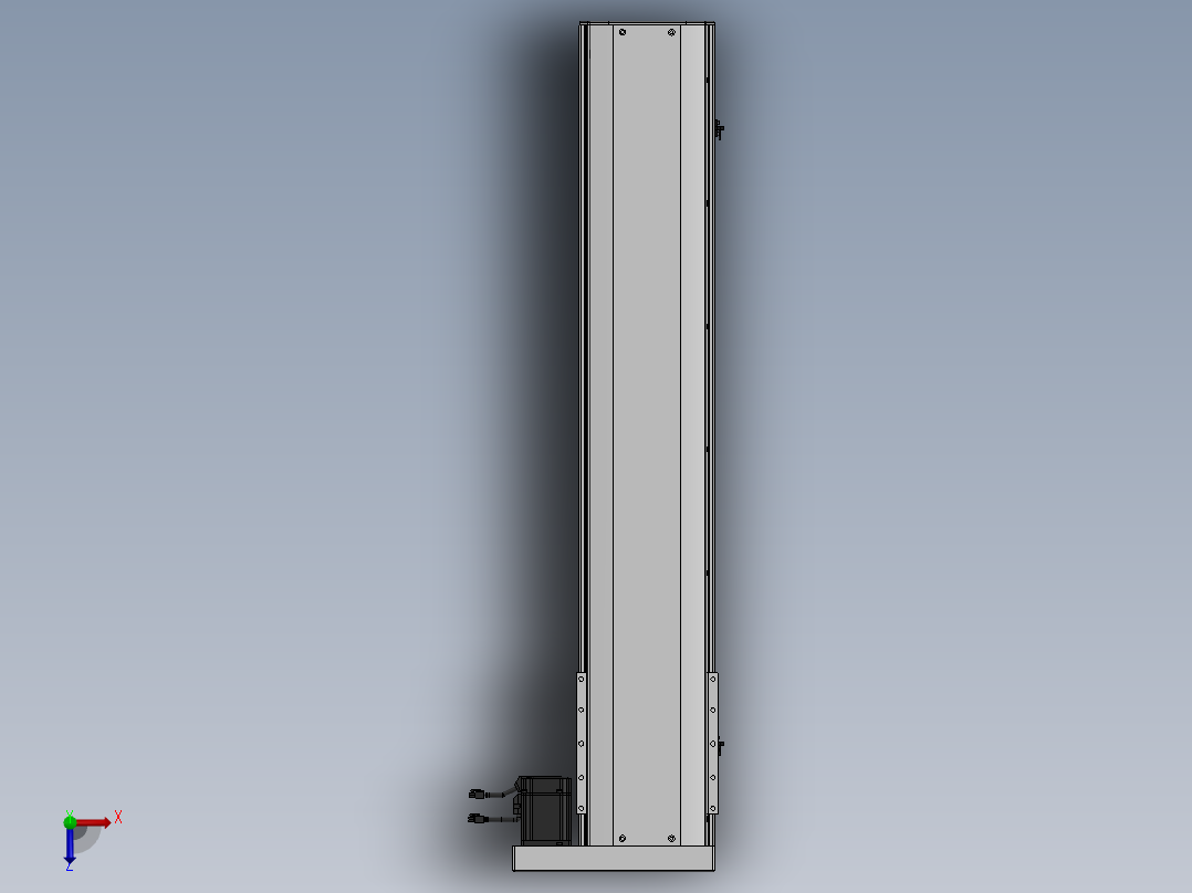 精密模组MY220-T10-1000L-BR-P75B-C4-C俯视图