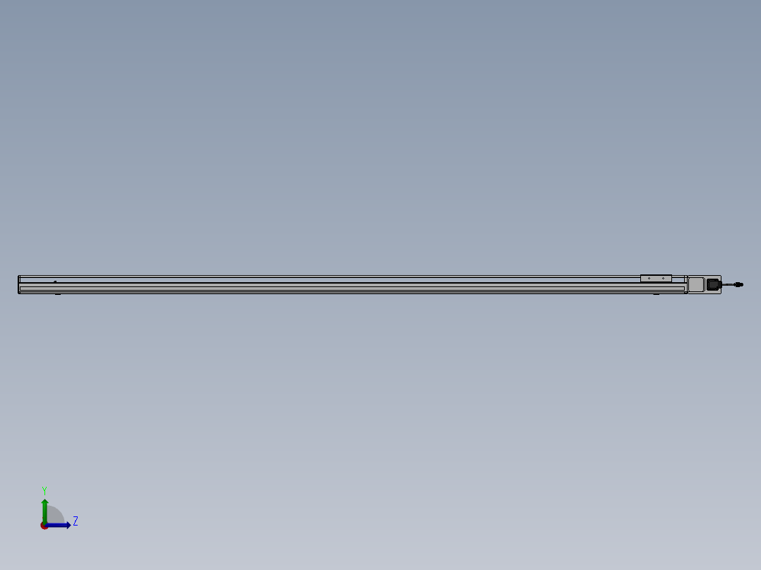 精密模组MT100-L78-2100-R-M10-C4左视图