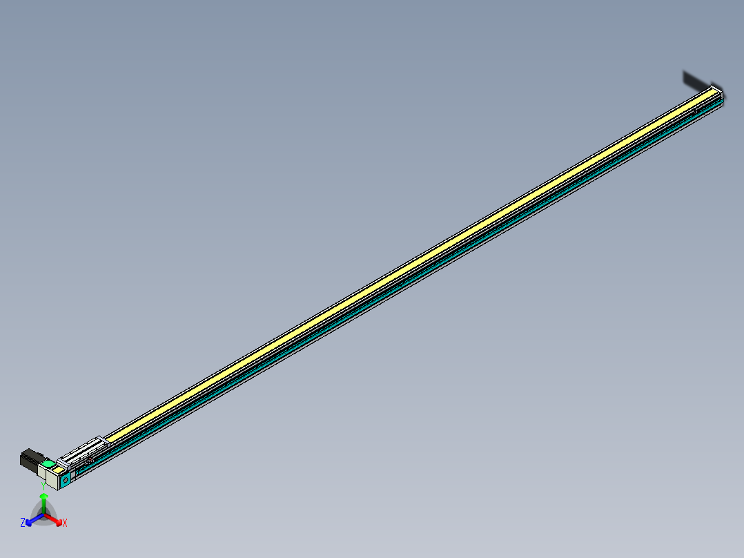 欧规系列-LB6-L130-C-S3300-BR-P40-D3正等轴测图