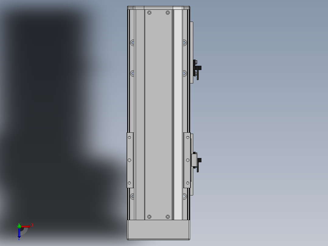 精密模组MY100-T10-150L-BM-P20B-C4-C俯视图